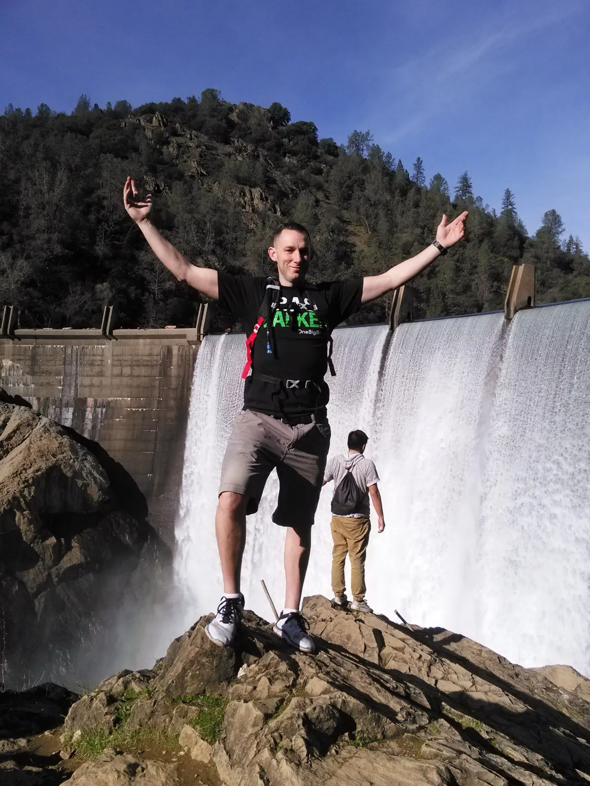 Bruce Franse after losing 105 pounds and changing his health